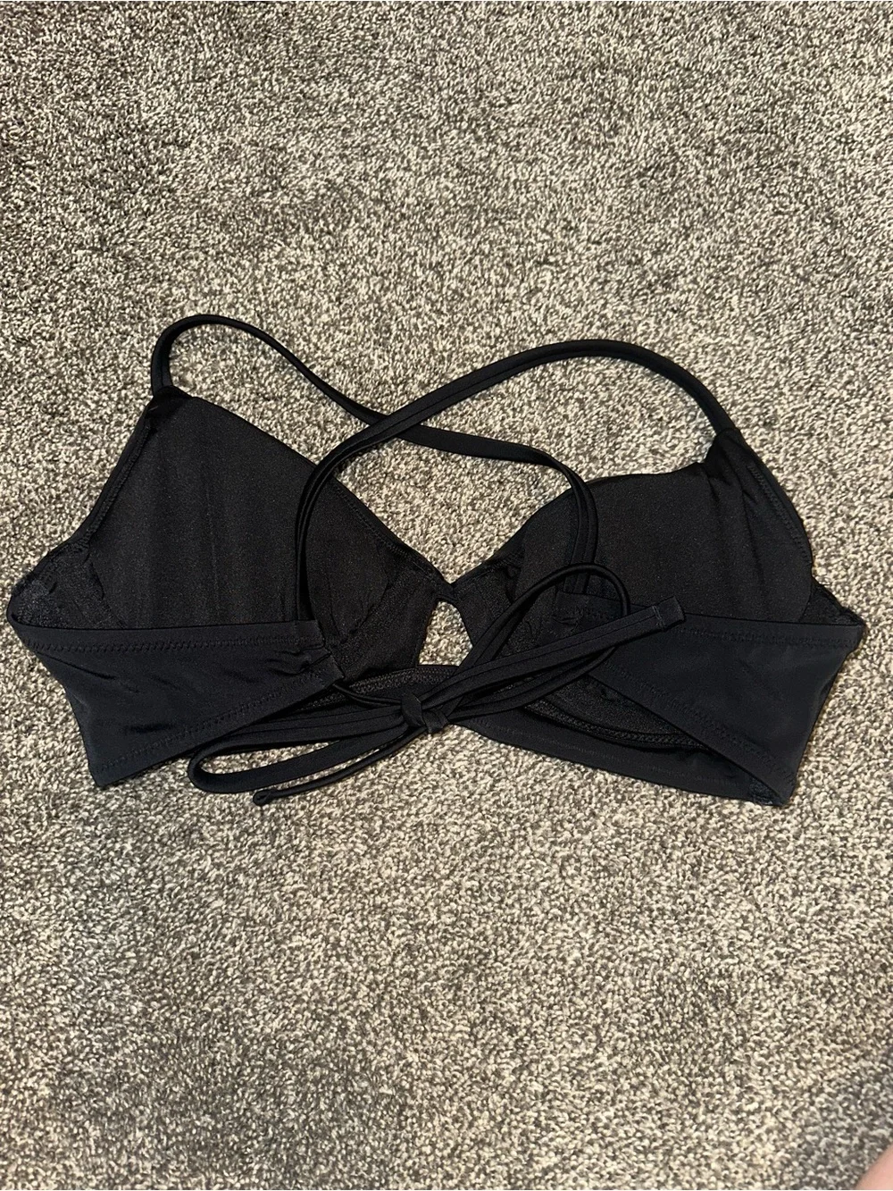 Shade & Shore Black and Red Floral Mix Swim Bikini Set